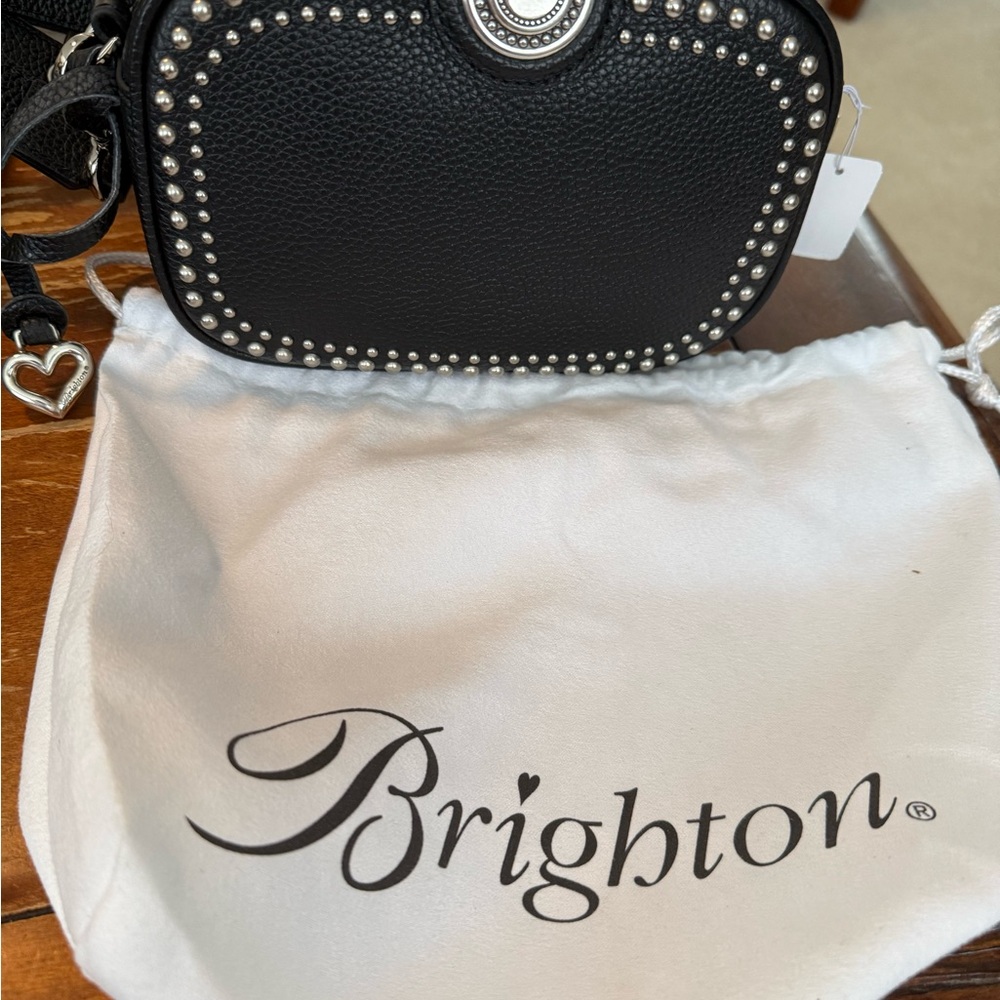 Brighton Black Studded Women's Bag